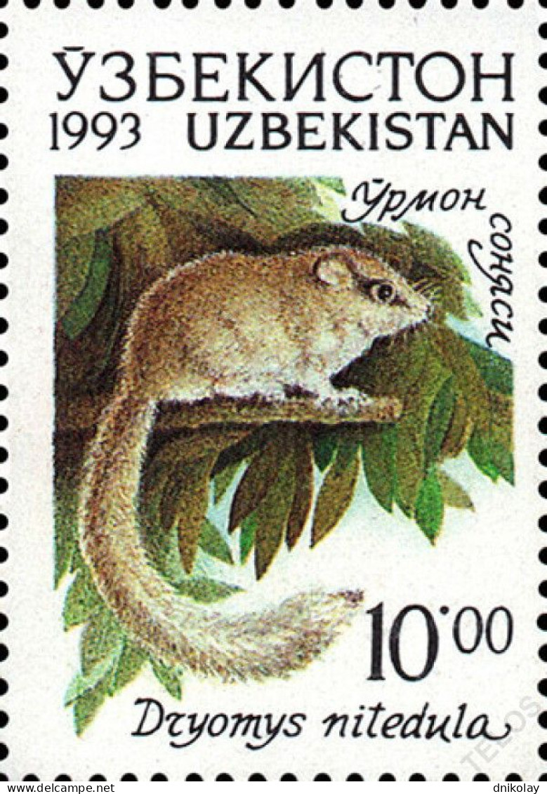 1993 07 Uzbekistan Fauna Teratoscincus scincus Pandion haliaetus 	Remiz pendulinus MNH
