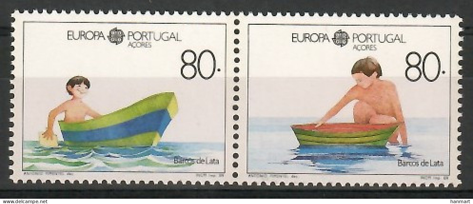 Azores 1989 Mi 401-402 MNH  (ZE1 AZRpar401-402a) - Sonstige