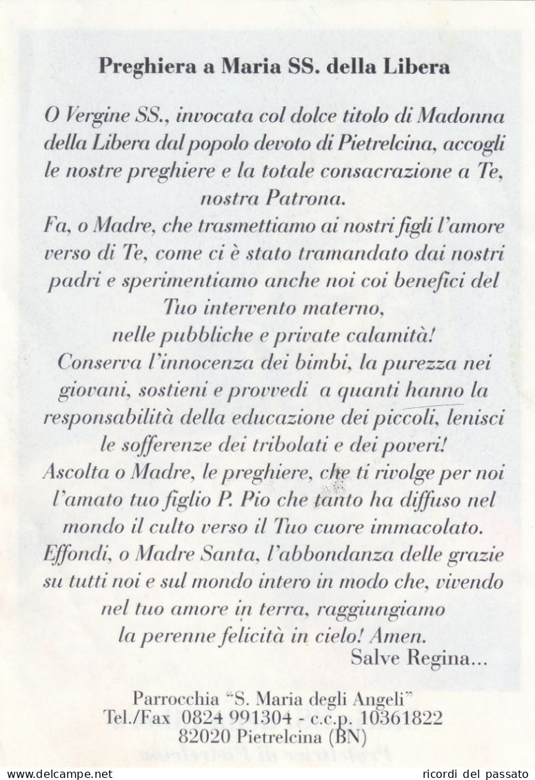 Santino Maria Ss.della Libera - Andachtsbilder