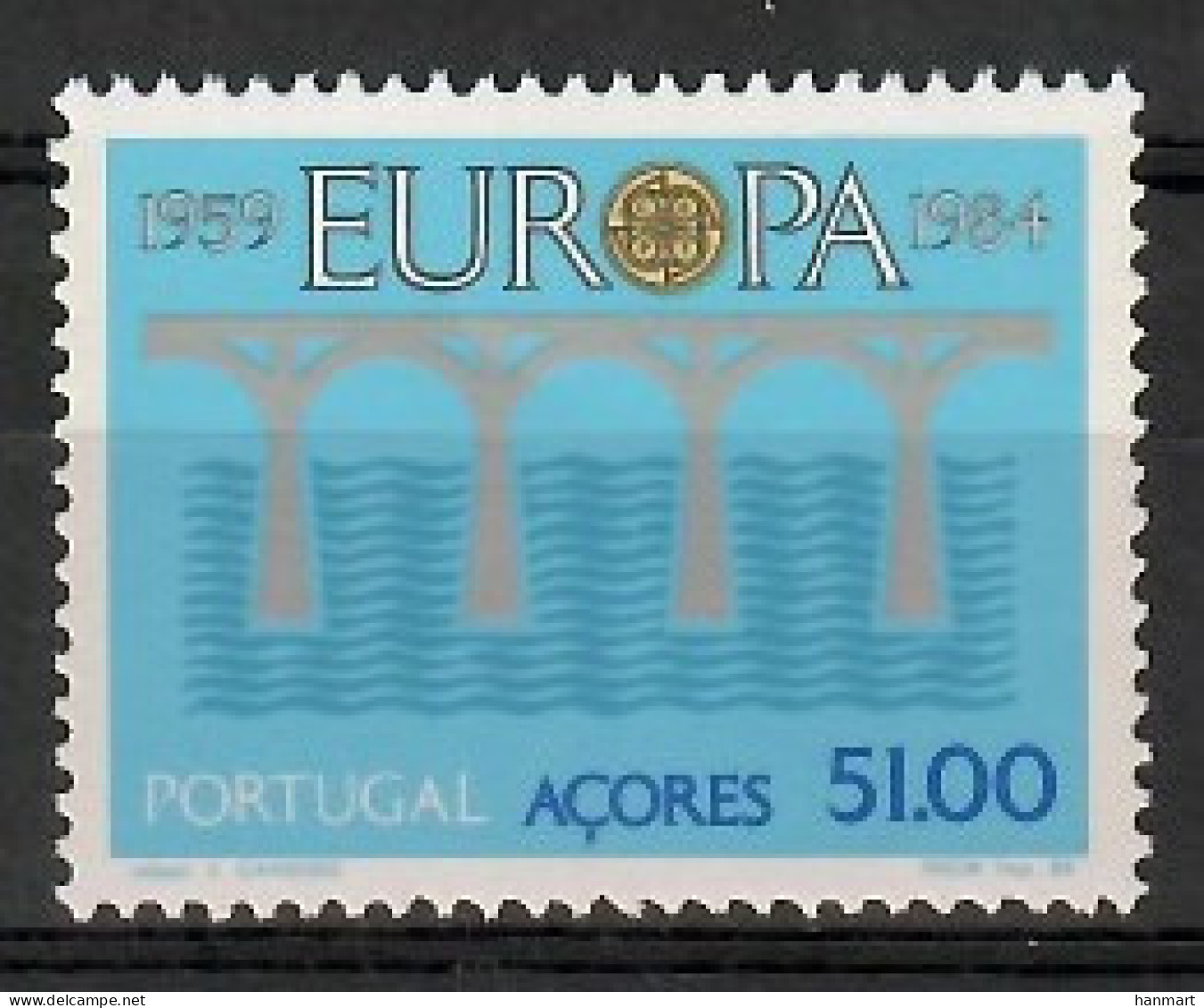 Azores 1984 Mi 364 MNH  (ZE1 AZR364) - Andere