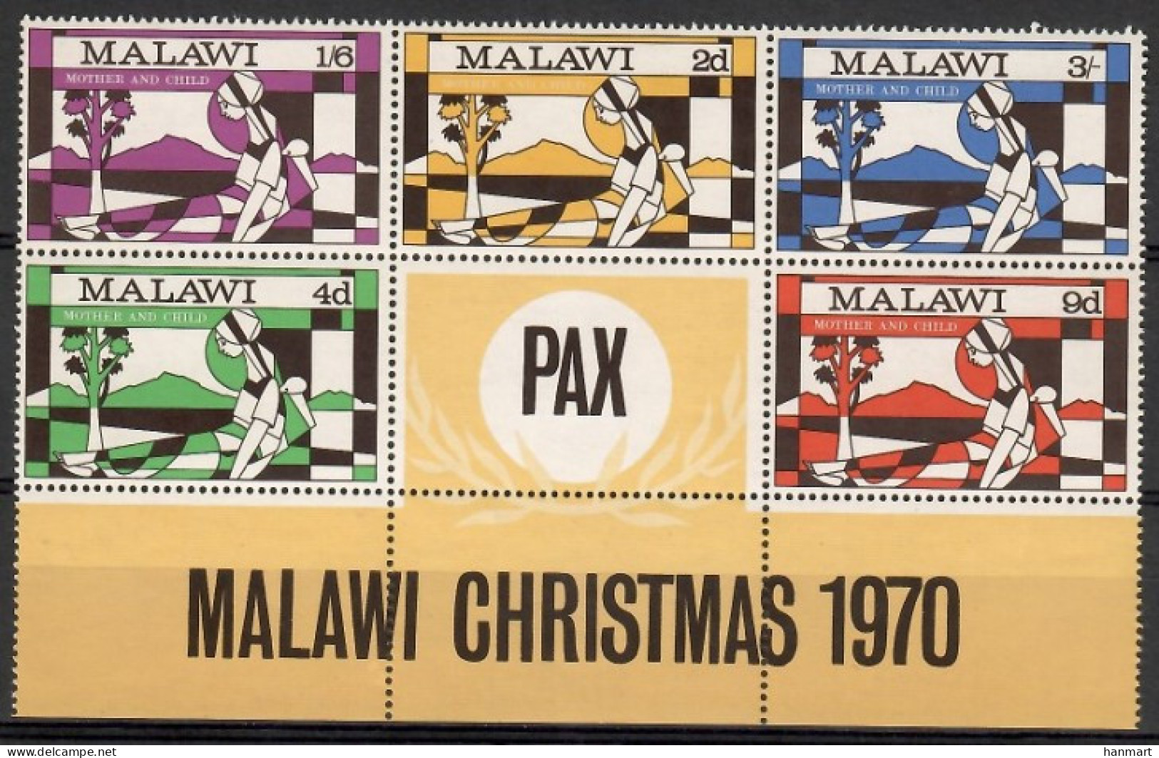 Malawi 1970 Mi 138-142 MNH  (ZS6 MLWmarsech138-142) - Andere
