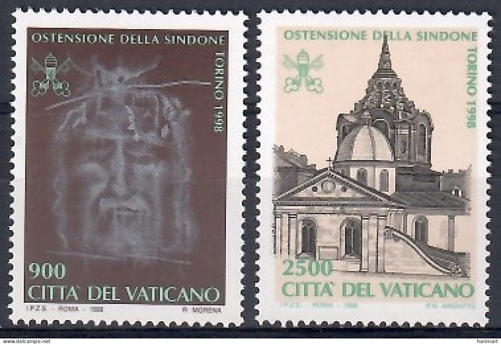 Vatican City 1998 Mi 1244-1245 MNH  (ZE2 VTC1244-1245) - Christianisme