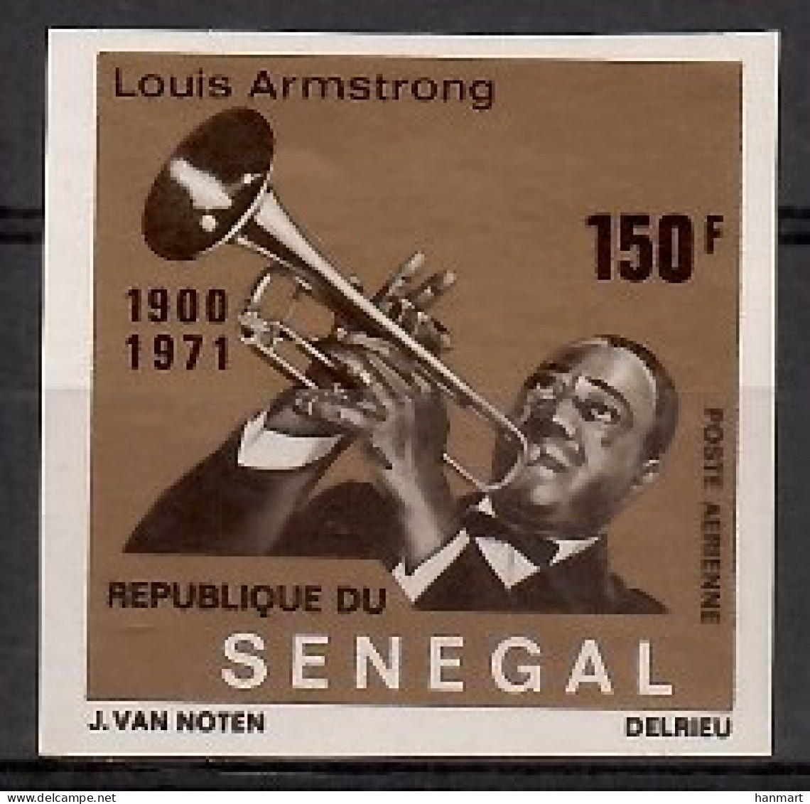 Senegal 1971 Mi 475B MNH  (ZS5 SEN475B) - Music