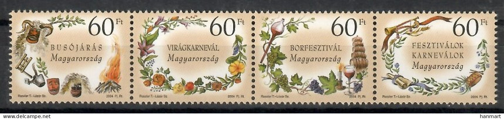 Hungary 2004 Mi 4824-4827 MNH  (ZE4 HNGvie4824-4827) - Andere & Zonder Classificatie