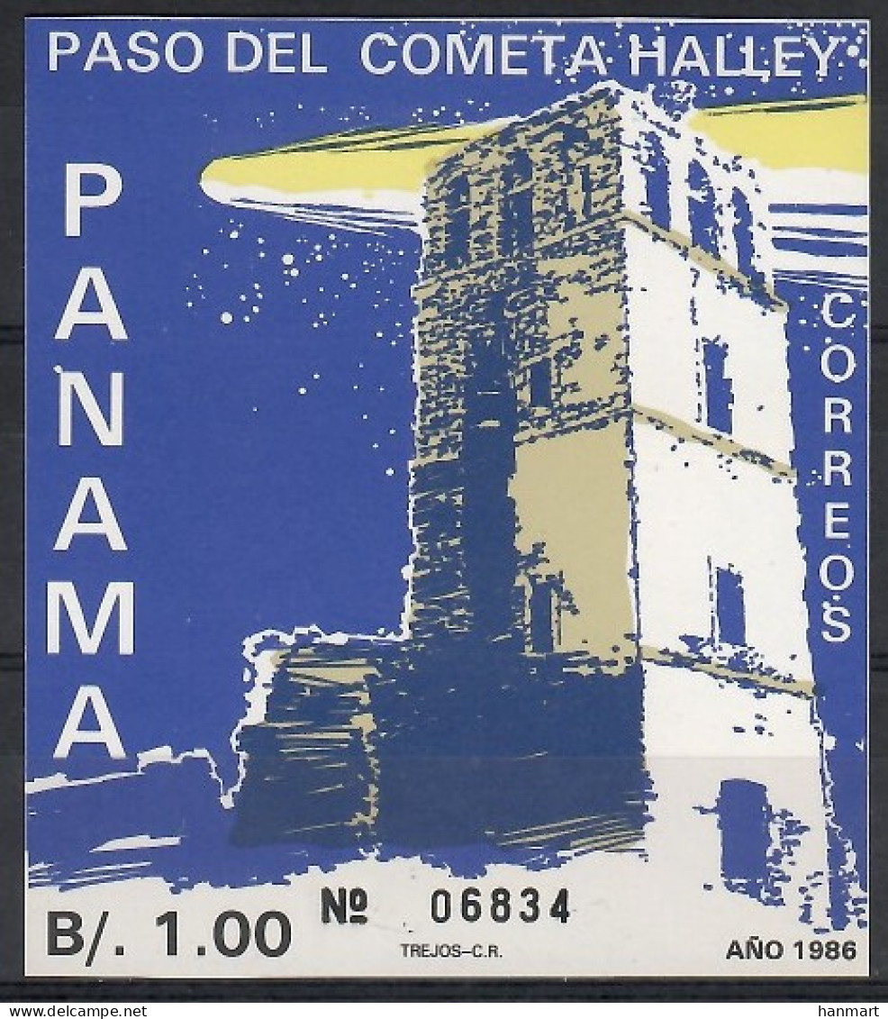 Panama 1986 Mi Block 123 MNH  (ZS1 PNMbl123) - Other