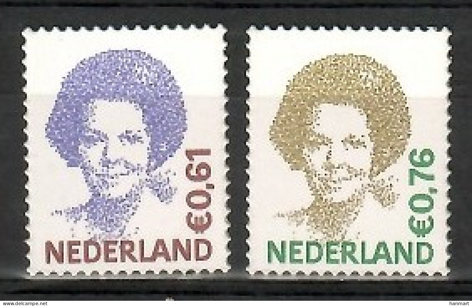 Netherlands 2005 Mi 2275-2276 MNH  (ZE3 NTH2275-2276) - Familias Reales