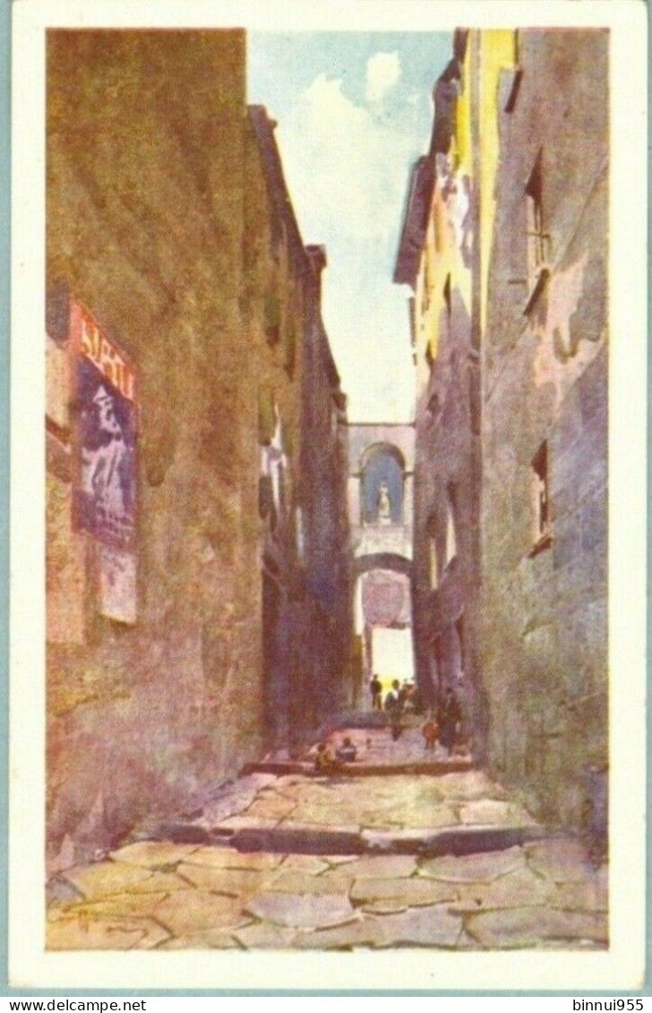 Cartolina Pubblicitaria Arenzano Le Vecchie Strade - Non Viaggiata - Genova (Genoa)