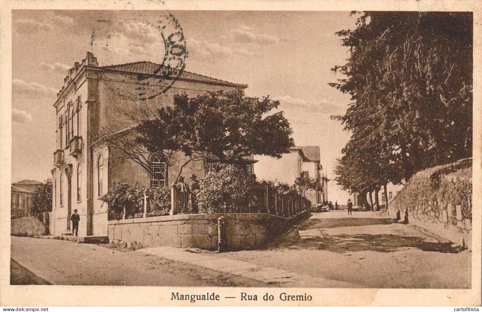 MANGUALDE - Rua Do Grémio  ( 2 Scans ) - Viseu