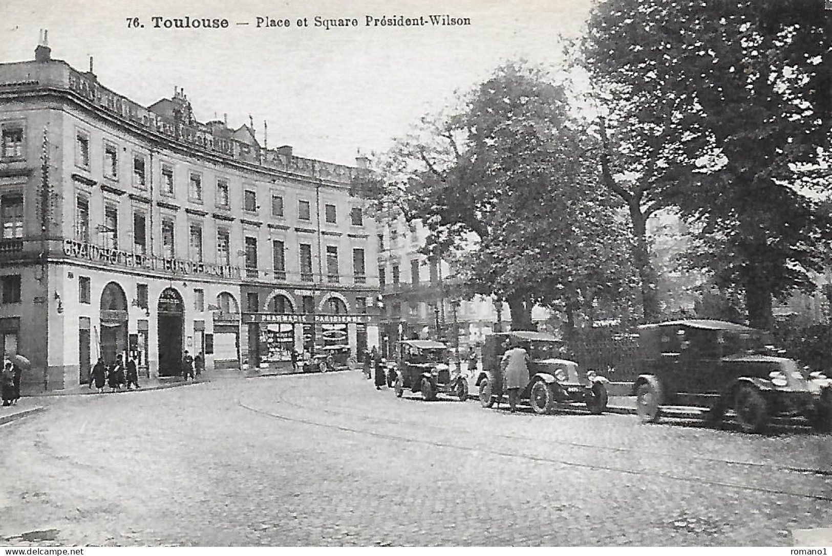 31)   TOULOUSE  - Place Et Square Président Wilson - Toulouse