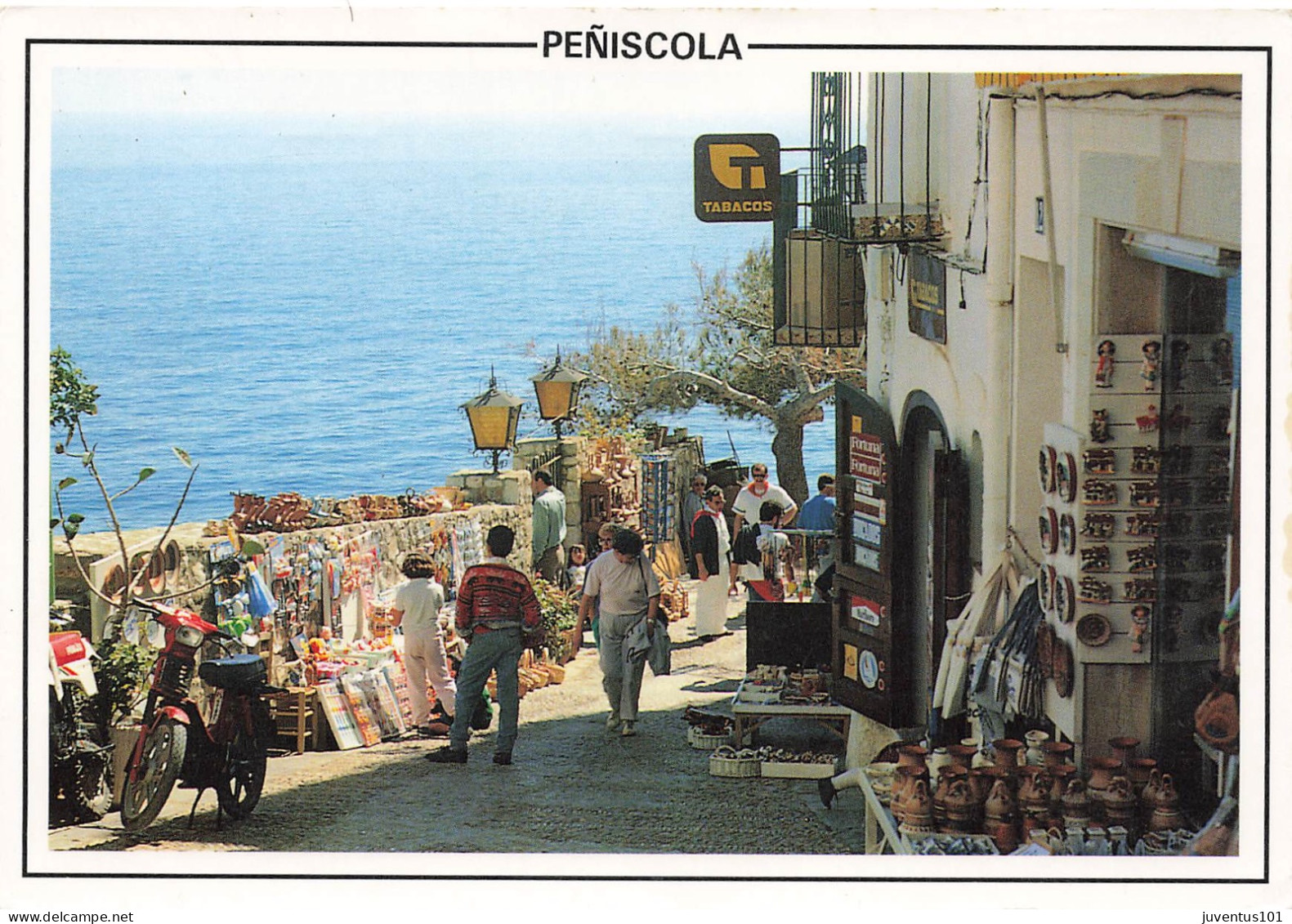 CPSM Peñiscola-Calle Tipica-Timbre   L2879 - Other & Unclassified