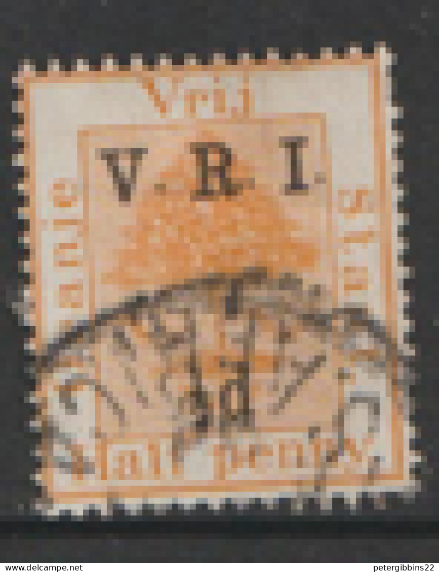 Orange Free State  1900 SG 112  Surcharged  V.R.I.  1/2d  Fine Used - Oranje Vrijstaat (1868-1909)