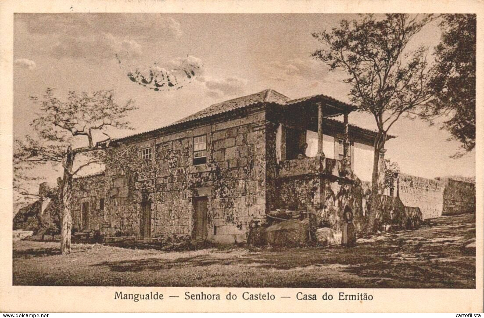 MANGUALDE - Senhora Do Castelo, Casa Do Ermitão  ( 2 Scans ) - Viseu