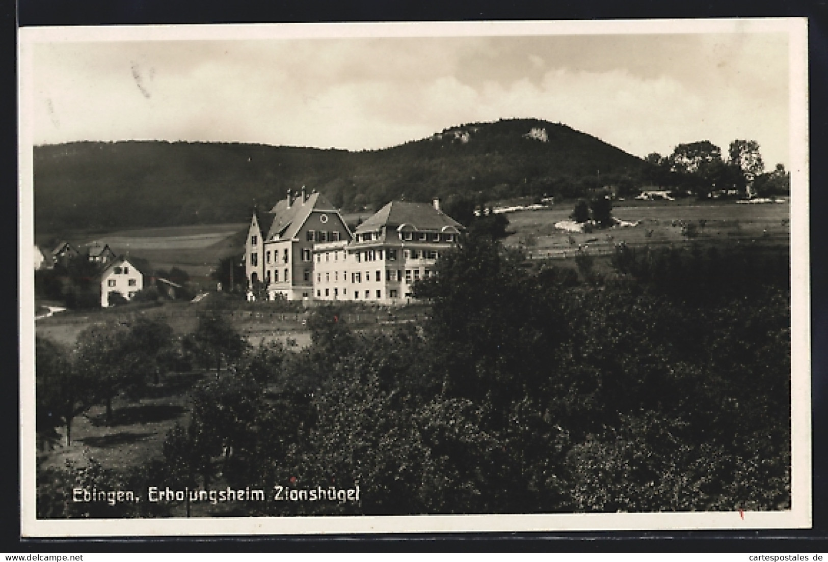 AK Ebingen, Erholungsheim Zionshünel  - Autres & Non Classés