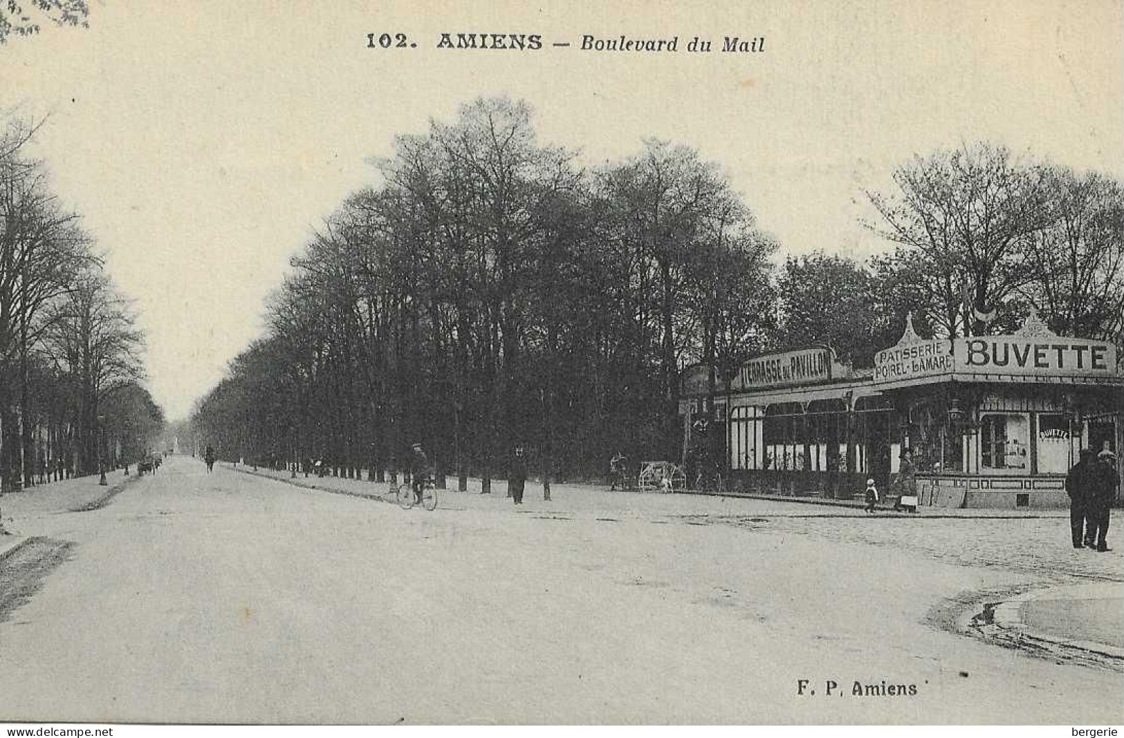C/275            80    Amiens       -   Boulevard Du Mail   -  La Terrasse Du Pavillon - Amiens