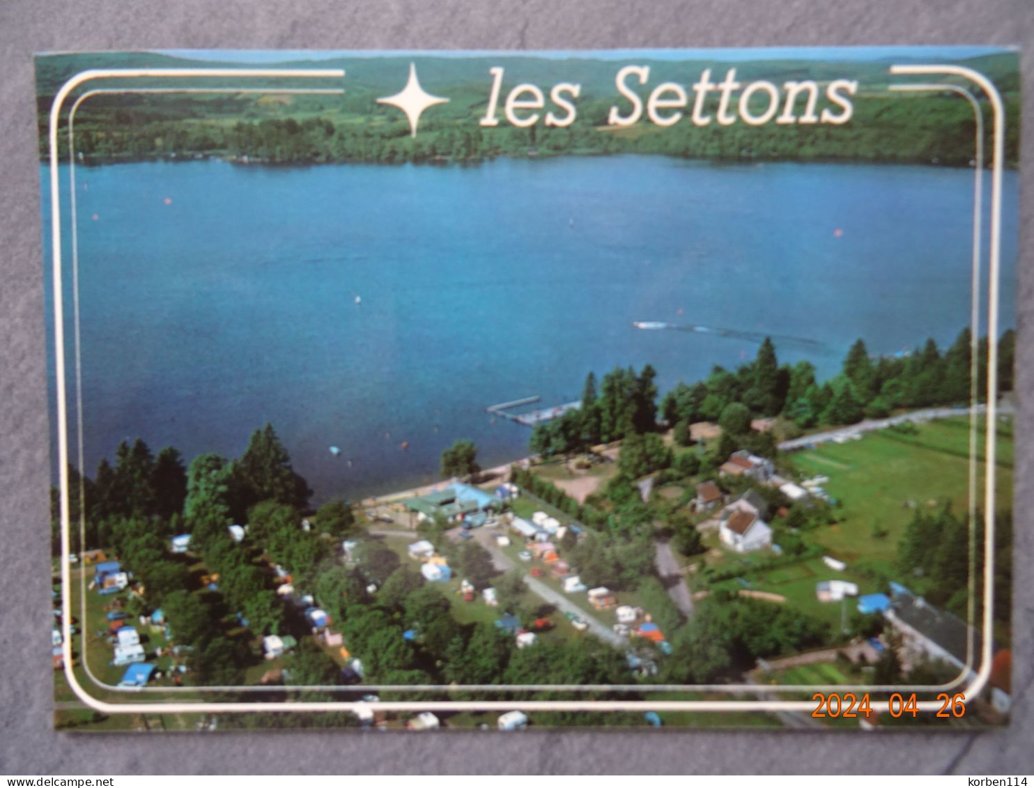 CAMPING   "   LES SETTONS  "   NIEVRE - Hotels & Gaststätten