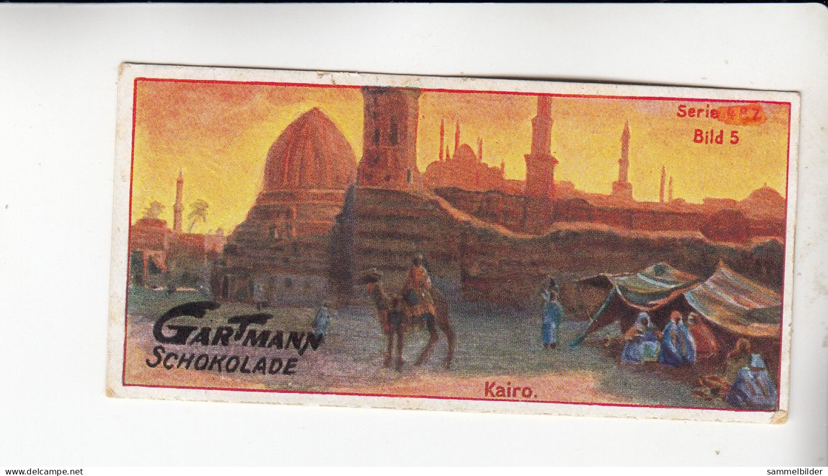 Gartmann  Bilder Aus Dem Orient   Kairo    Serie 487 #5 Von 1917 - Other & Unclassified