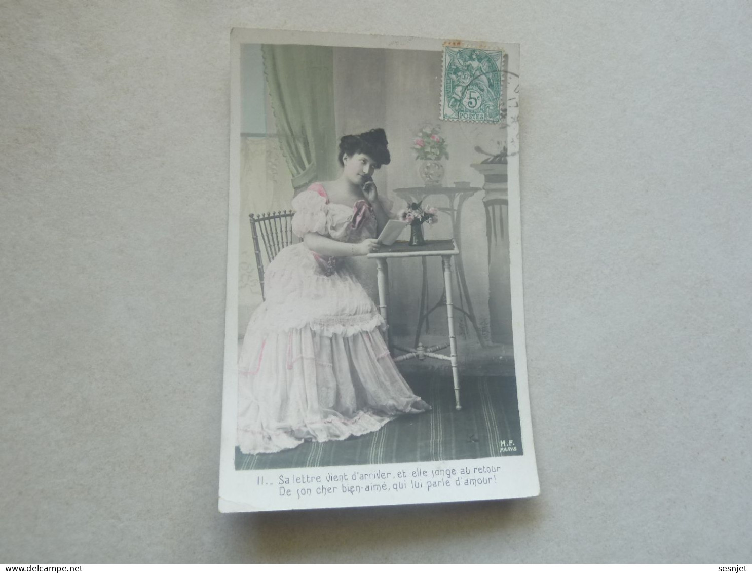 Aix-les-Bains - Sa Lettre Vient D'arriver - 18-4 - Yt 111 - Editions M.f. Paris - Année 1907 - - Frauen