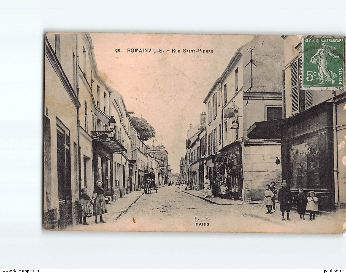 ROMAINVILLE : Rue Saint-Pierre - état - Romainville