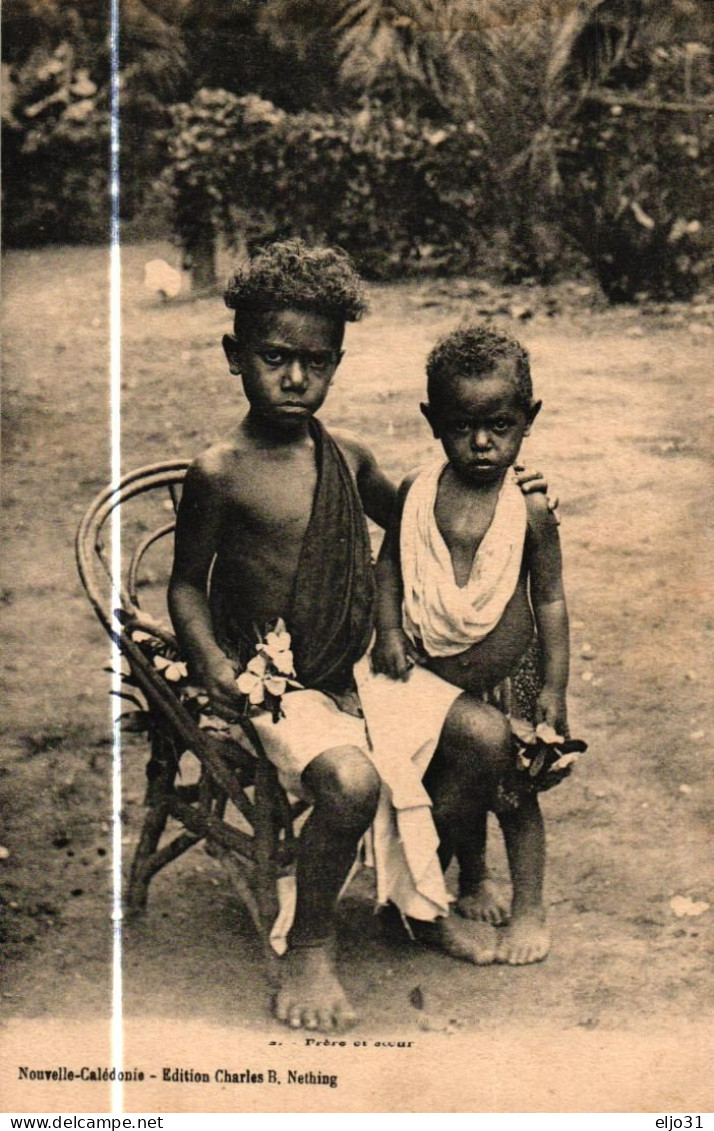 CPA CALEDONIE @ FRERE ET SOEUR @ - Nouvelle Calédonie