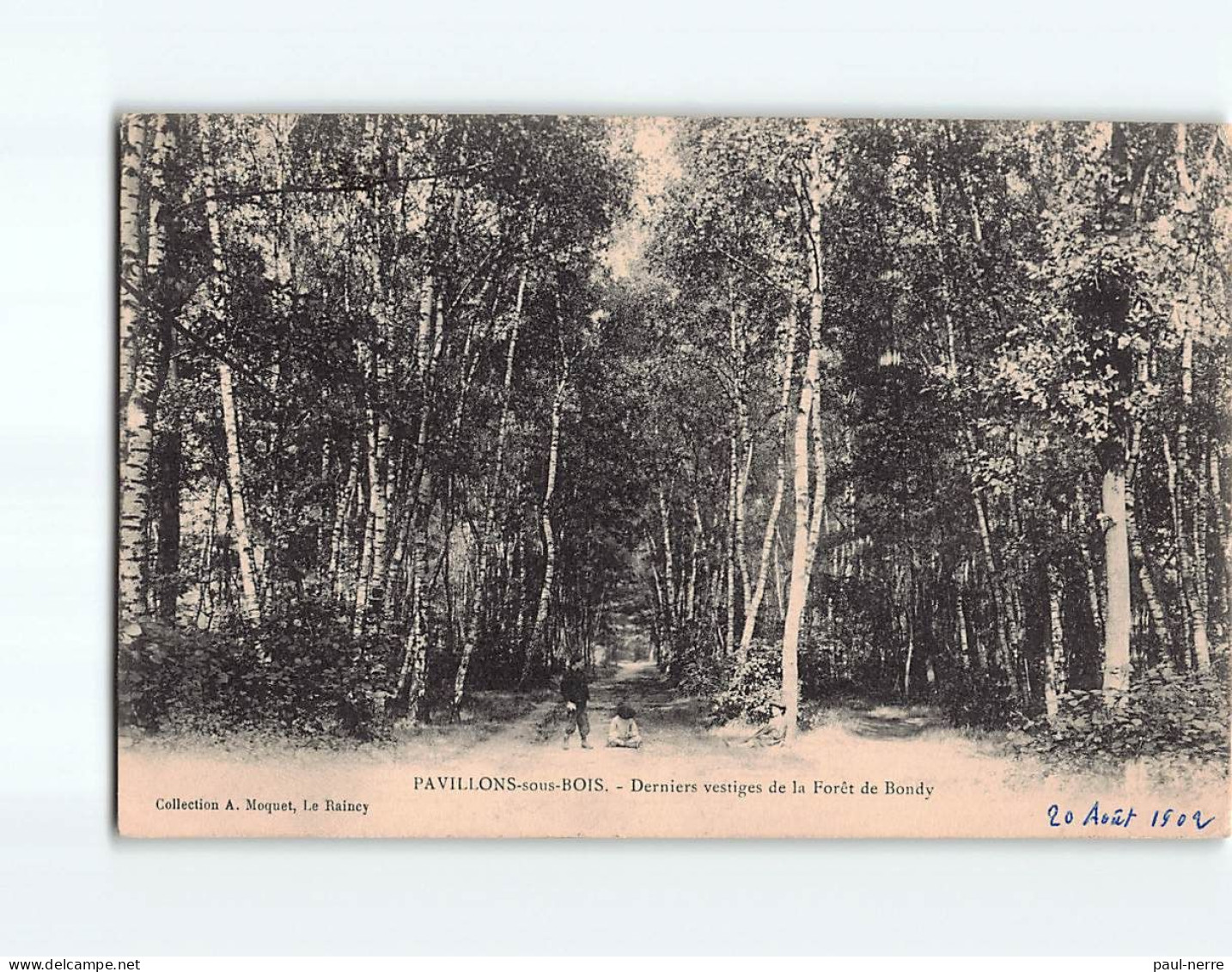 LES PAVILLONS SOUS BOIS : Derniers Vestiges De La Forêt De Bondy - état - Les Pavillons Sous Bois