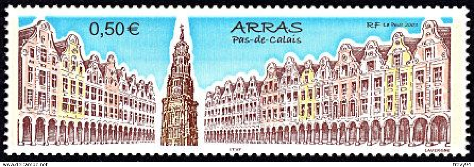 Timbre 2003 - Arras - Pas-de-Calais - N° 3605 - Nuevos