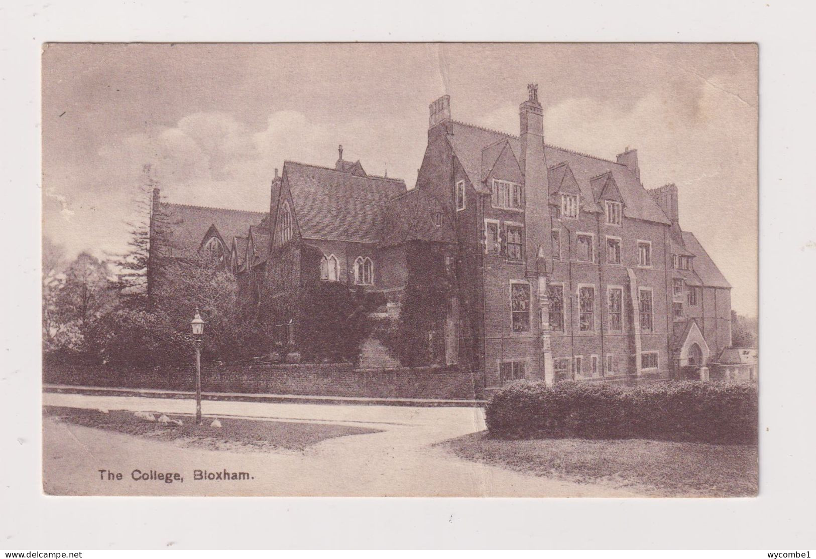 ENGLAND -  Bloxham The College Used Vintage Postcard - Autres & Non Classés