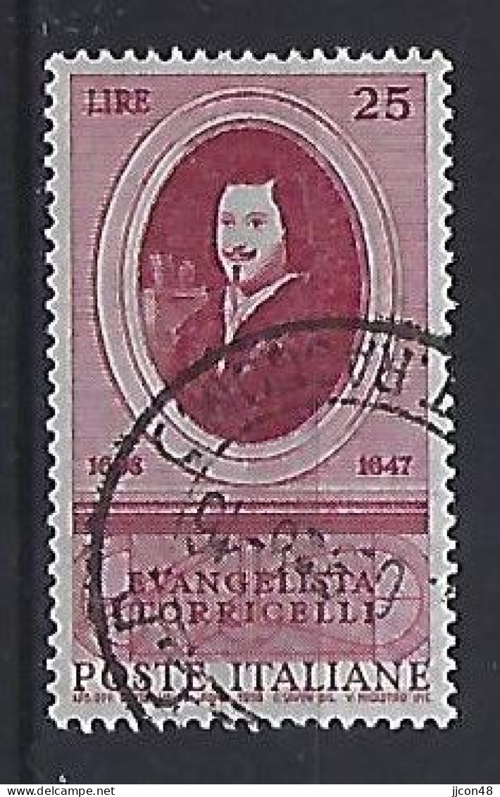 Italy 1958  Evangelista Torricelli  (o) Mi.1020 - 1946-60: Oblitérés