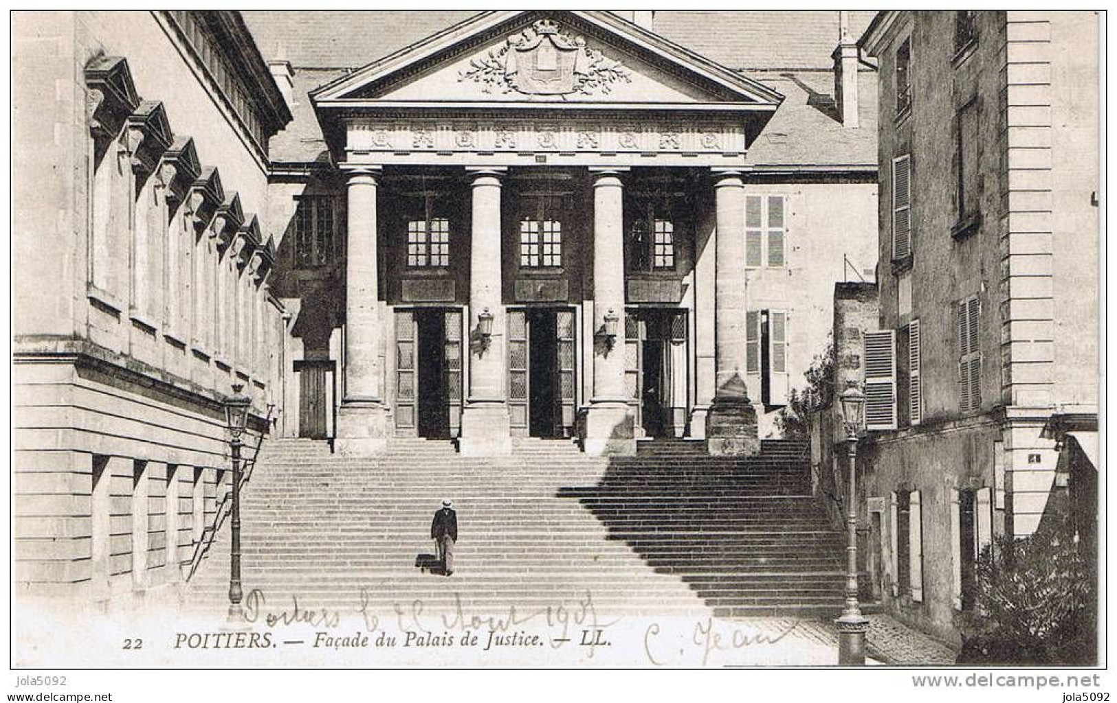 86 - POITIERS - Façade Du Palais De Justice - Poitiers