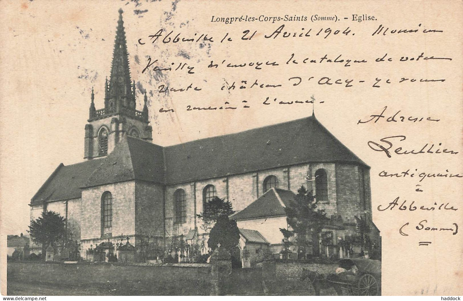 LONGPRE LES CORPS SAINTS : EGLISE - Sonstige & Ohne Zuordnung