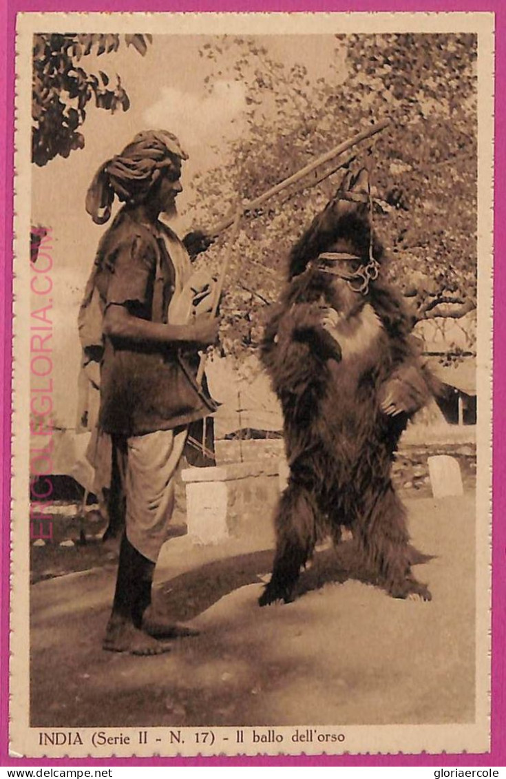 Ag3816  - INDIA - VINTAGE POSTCARD -  Ethnic - India