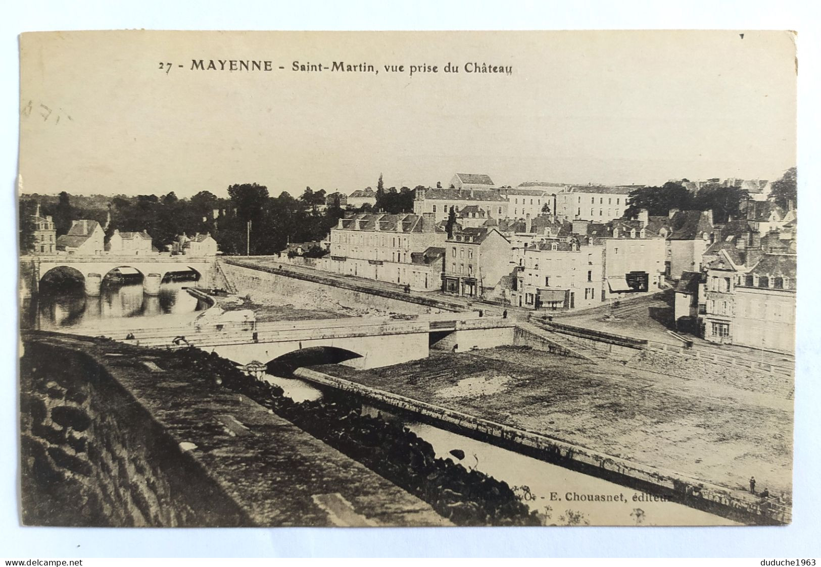 CPA - 53.Mayenne - Saint Martin, Vue Prise Du Château - Otros & Sin Clasificación