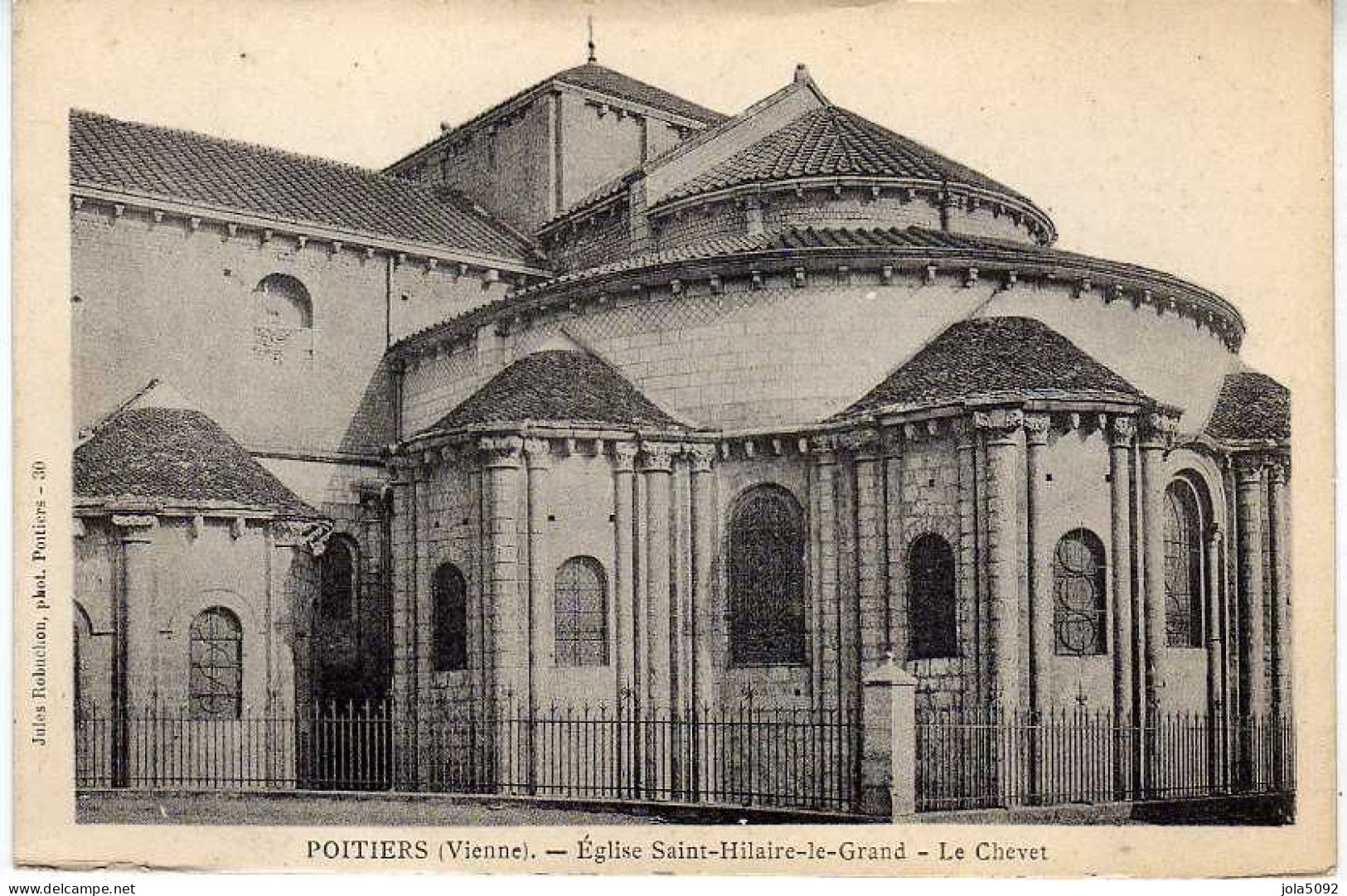 86 - POITIERS - Eglise Saint-Hilaire-le-Grand - Poitiers