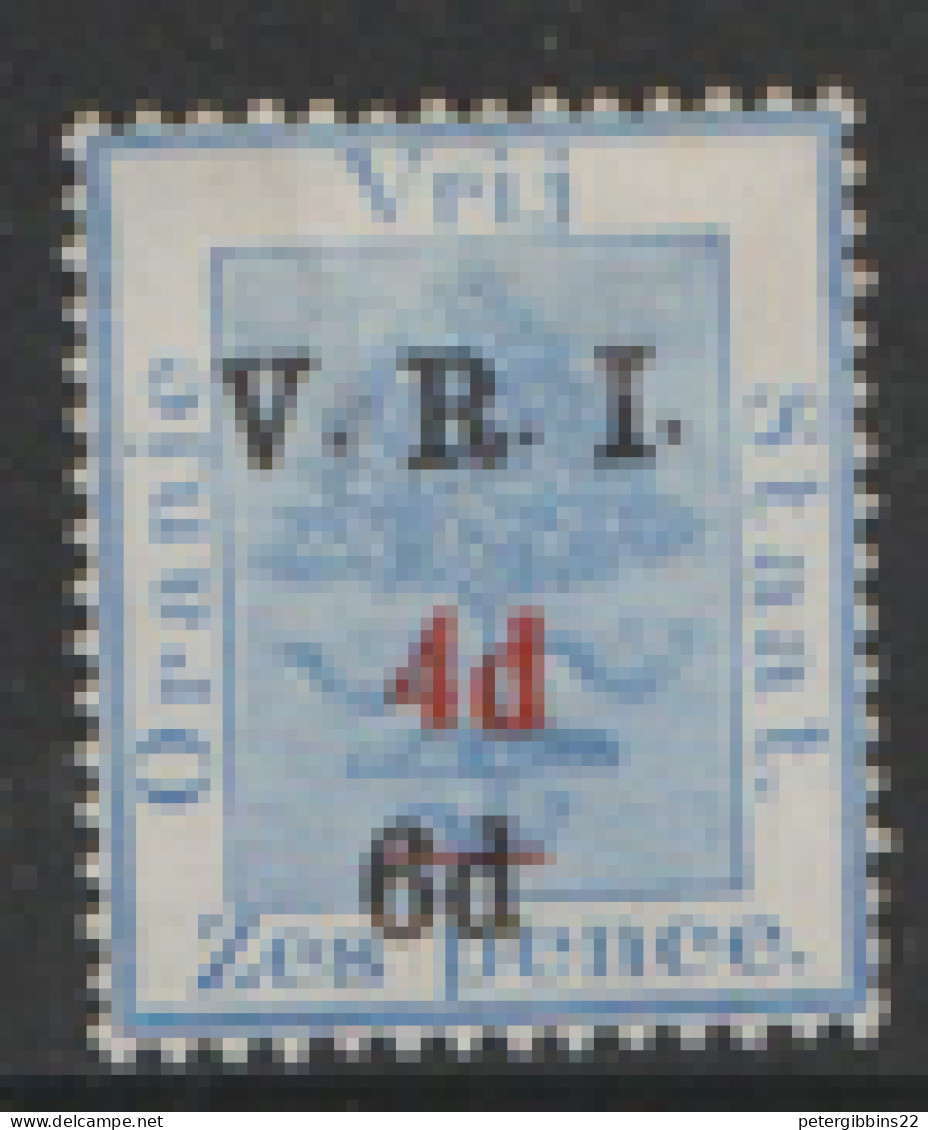 Orange Free State  1902 SG 136  Surcharged  V.R.I. 4d On 6d Mounted Mint - Oranje Vrijstaat (1868-1909)