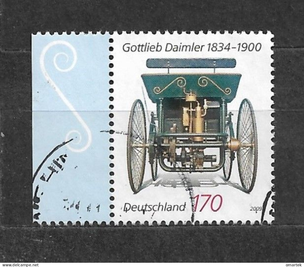 Deutschland Germany BRD 2009 ⊙ Mi 2725 Gottlieb Wilhelm Daimler. - Used Stamps