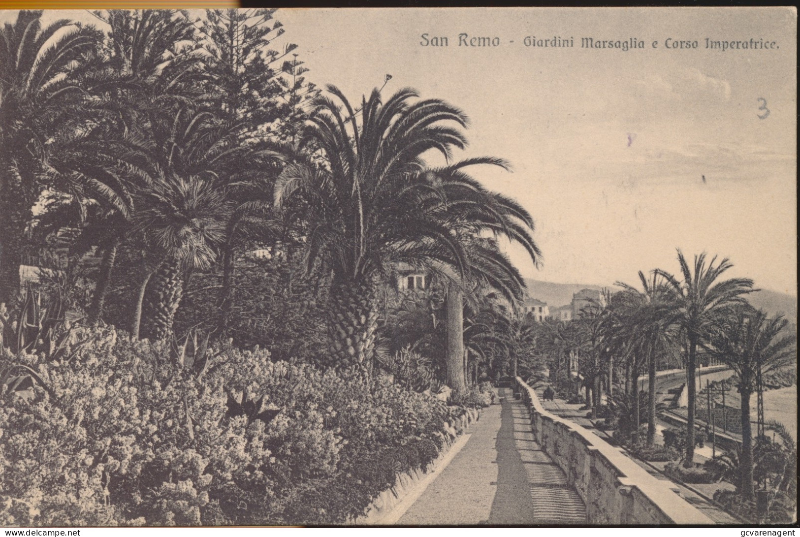 SAN REMO     GIARDINI MARSAGLIA E CORSA IMPERATRICE        ZIE AFBEELDINGEN - San Remo