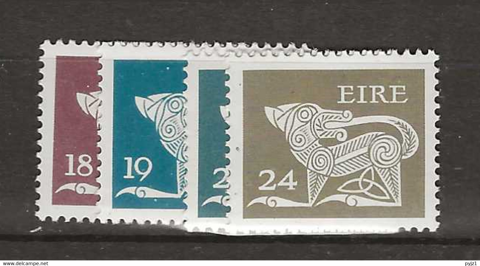 1981 MNH Ireland Mi 437-38 + 447 + 454 Postfris** - Unused Stamps