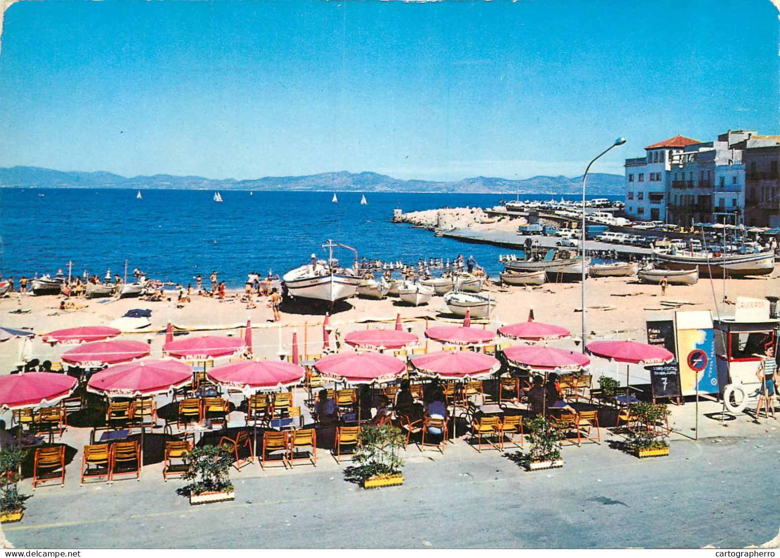 Navigation Sailing Vessels & Boats Themed Postcard L'Escala Costa Brava - Velieri