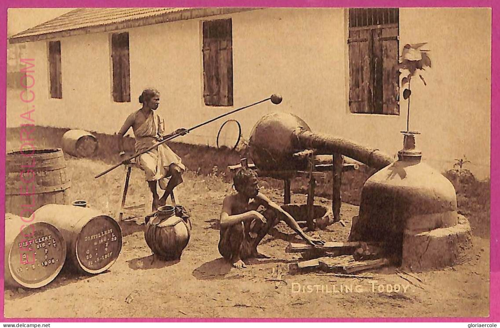 Ag3820  - INDIA - VINTAGE POSTCARD -  ETHNIC - India