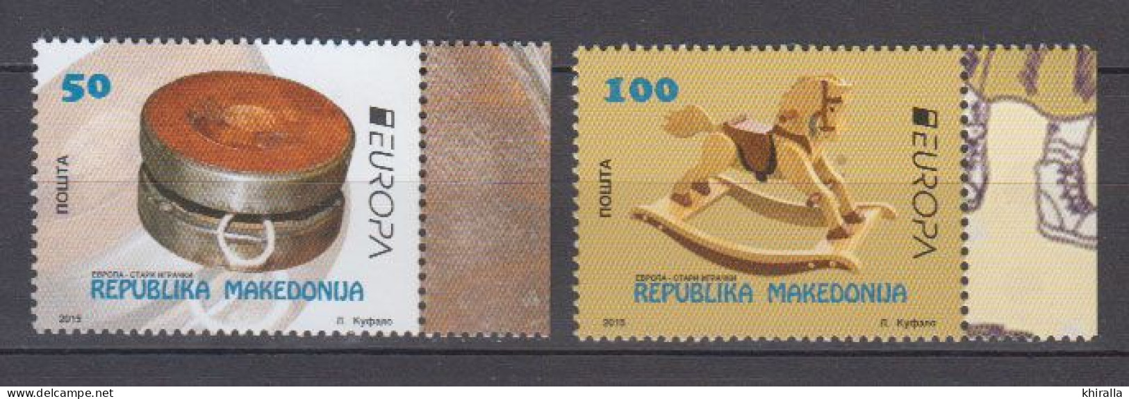 MACEDOINE   2015  EUROPA        N°  701 / 702    ( Neuf Sans Charnieres )    COTE  7 € 50 - North Macedonia