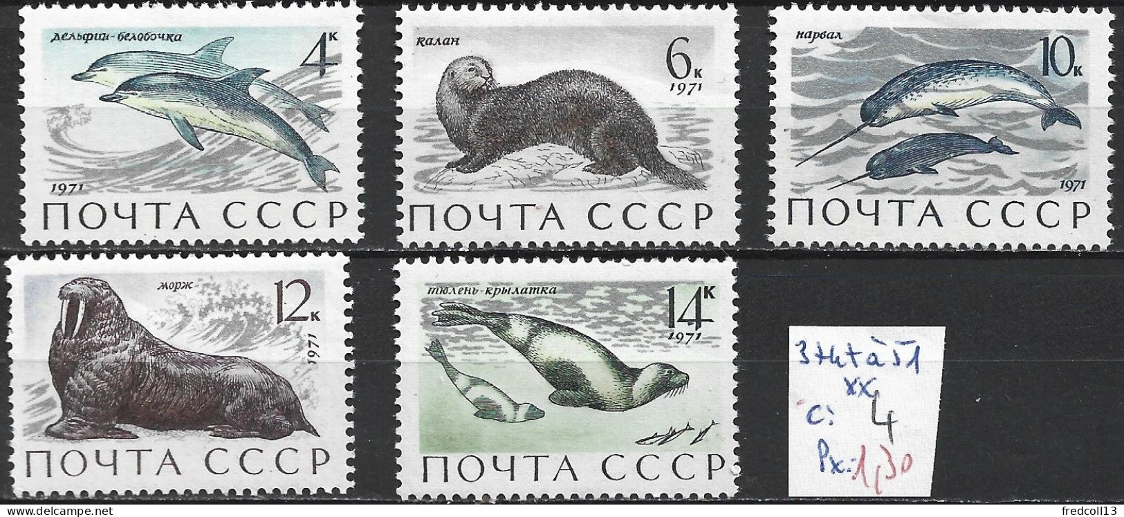RUSSIE 3747 à 51 ** Côte 4 € - Unused Stamps