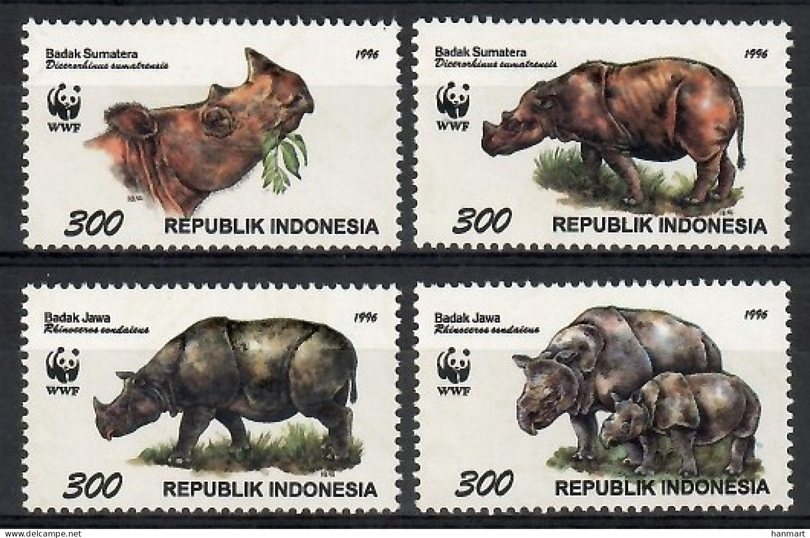 Indonesia 1996 Mi 1648-1651 MNH  (ZS8 INS1648-1651) - Altri