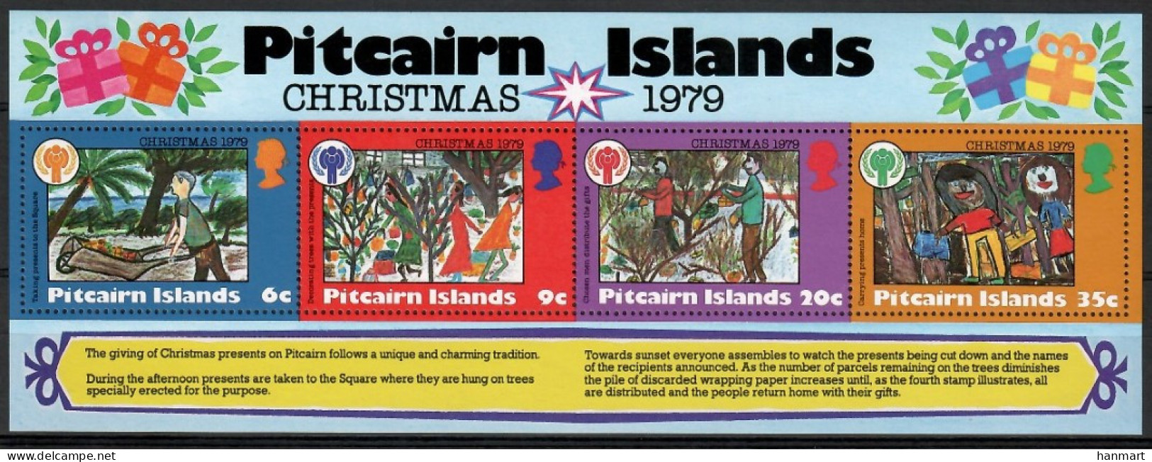 Pitcairn Islands 1979 Mi Block 5 MNH  (ZS7 PTCbl5) - Autres