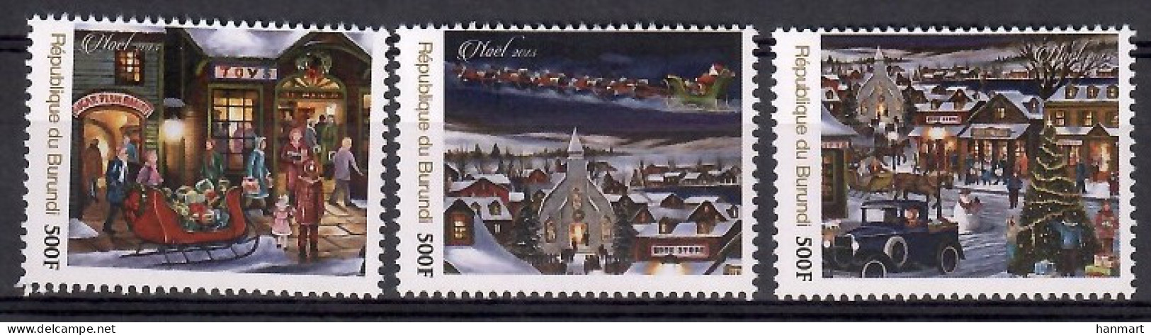 Burundi 2015 Mi Per MNH  (ZS4 BURper2015) - Kerstmis