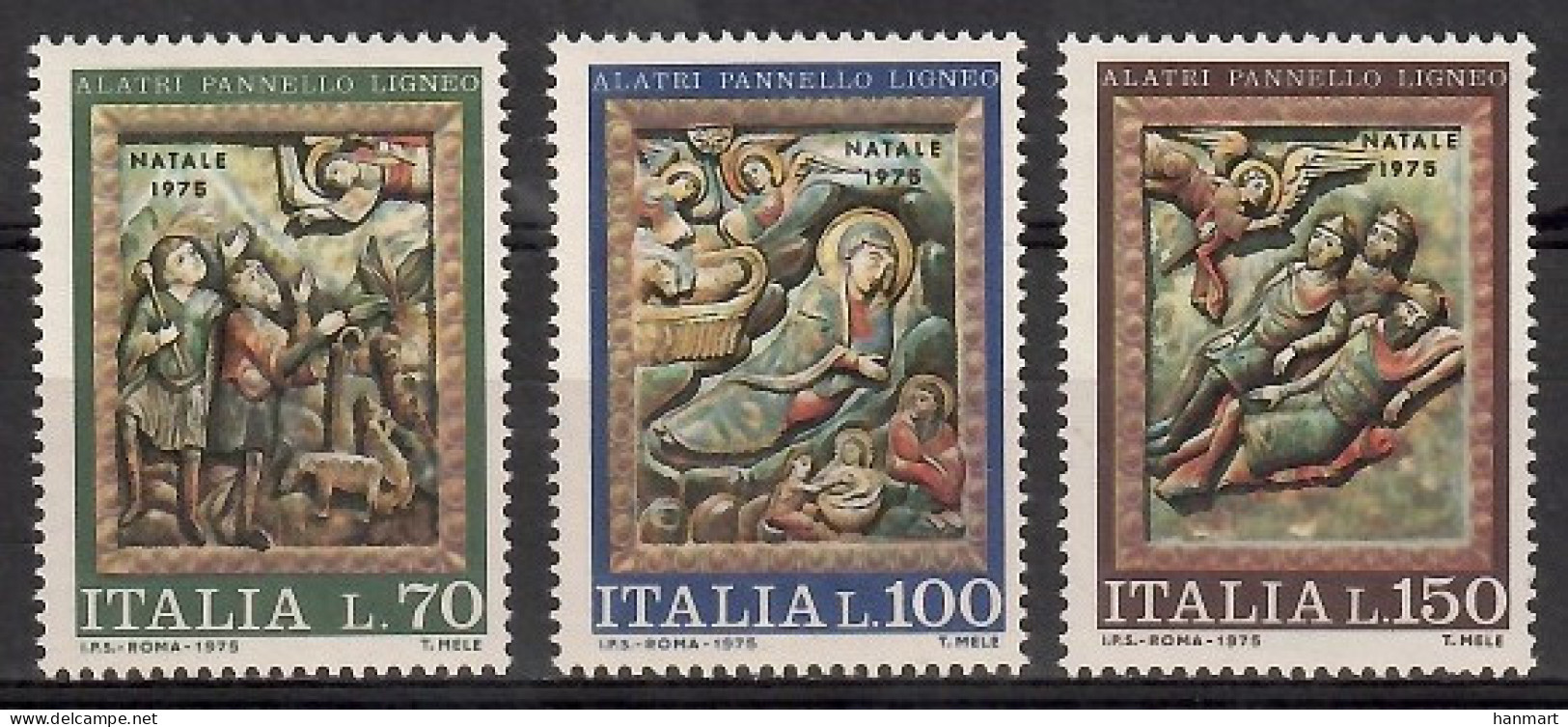 Italy 1975 Mi 1513-1515 MNH  (ZE2 ITA1513-1515) - Sonstige & Ohne Zuordnung