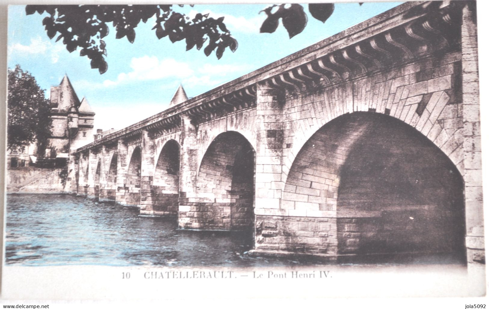 86 - CHATELLERAULT - Le Pont Henri IV - Chatellerault