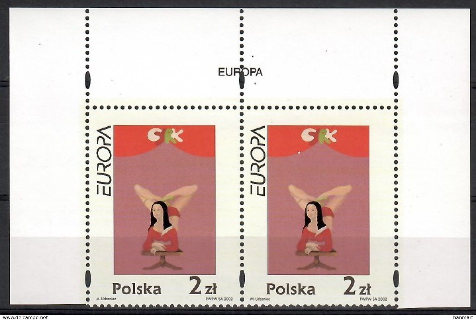 Poland 2002 Mi 3972 Fi 3822 MNH  (ZE4 PLDmarpar3972) - Circo