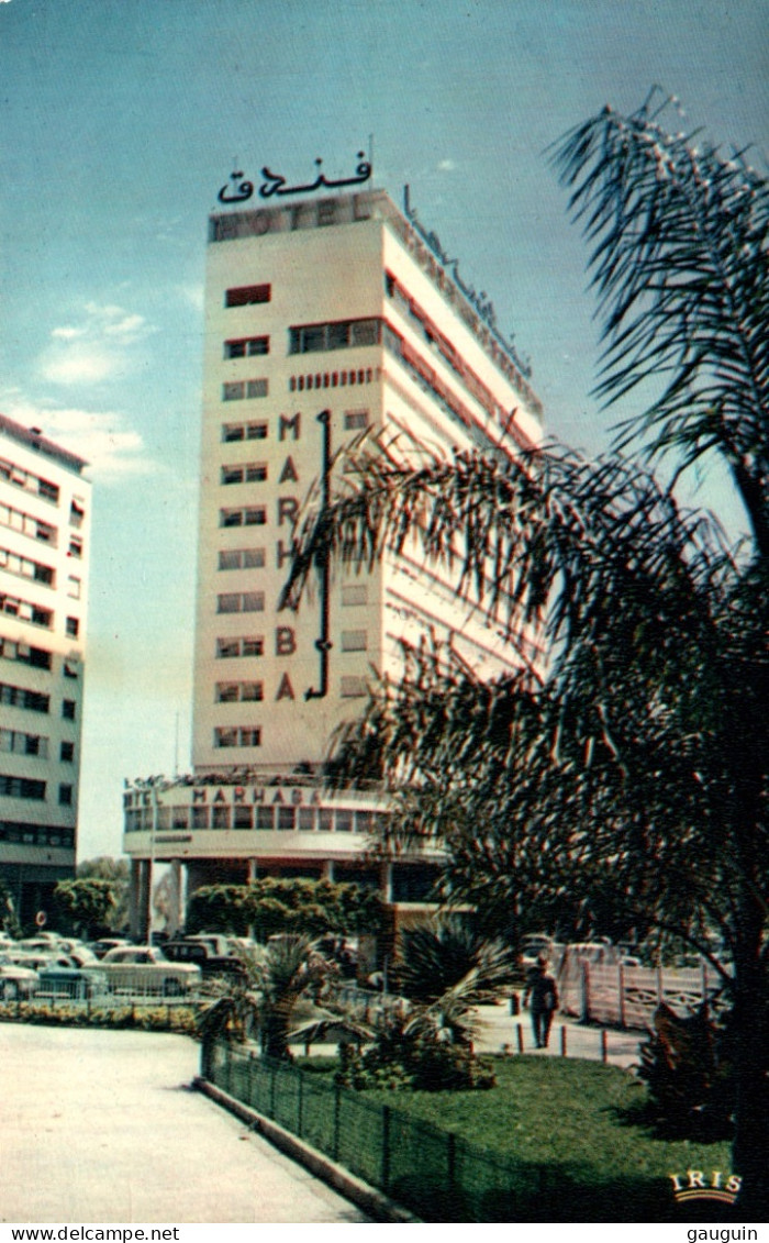 CPSM - CASABLANCA - Hôtel Marhaba (Archi.Duhon) ... Edition La Cigogne (format 9x14) - Casablanca
