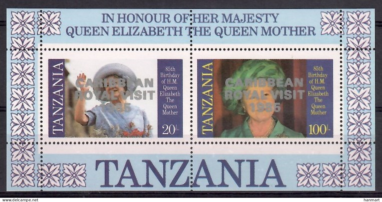 Tanzania 1986 Mi Block 50A MNH  (ZS4 TNZbl50a) - Sonstige & Ohne Zuordnung