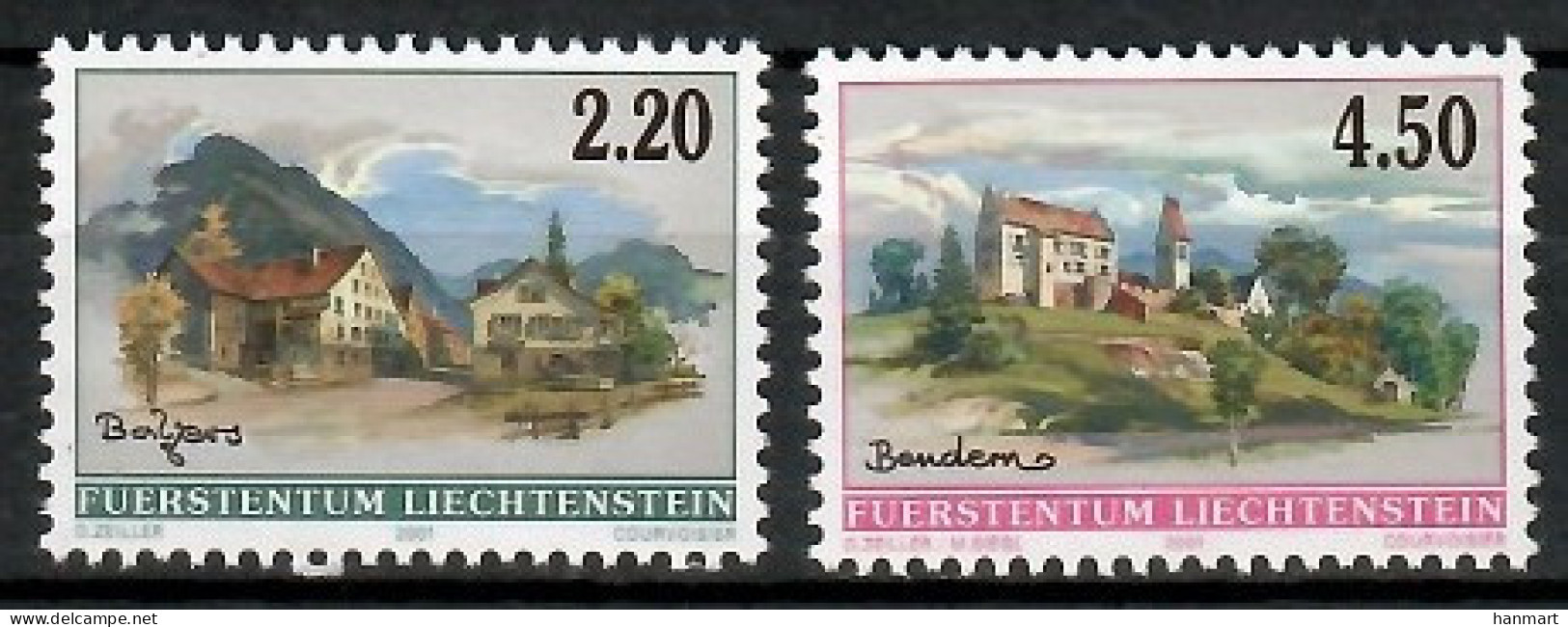 Liechtenstein 2001 Mi 1264-1265 MNH  (LZE1 LCH1264-1265) - Other