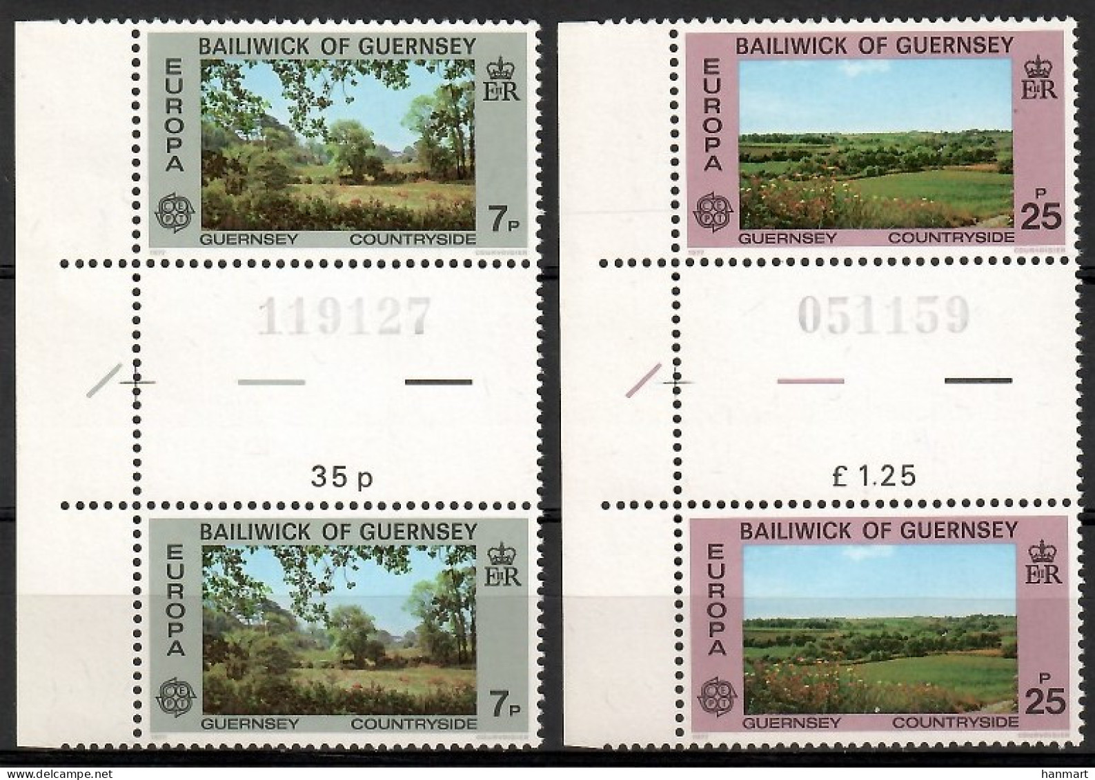 Guernsey 1977 Mi 147-148 MNH  (ZE3 GRNmargut147-148) - Other & Unclassified